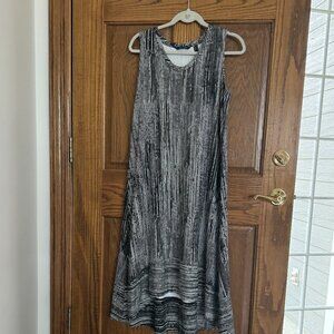 H by Halston Women’s Sleeveless High Low Midi Dress - Size M